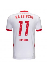 RB Leipzig Lois Openda #11 Fotballdrakt Hjemme Klær 2024-25 Korte ermer